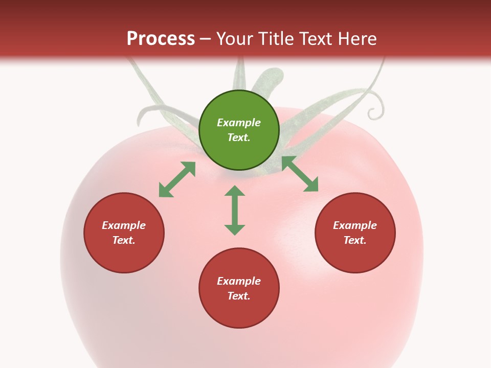 Ripe White Macro PowerPoint Template