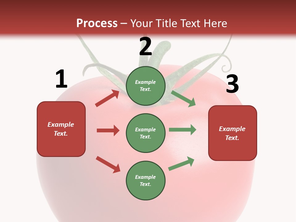 Ripe White Macro PowerPoint Template
