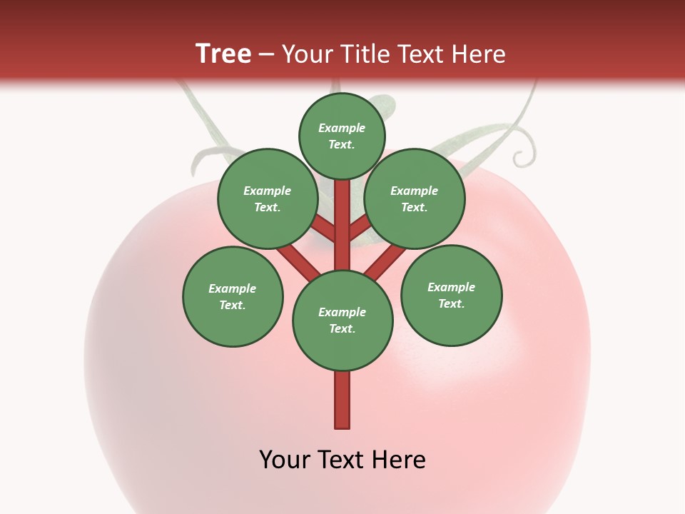 Ripe White Macro PowerPoint Template