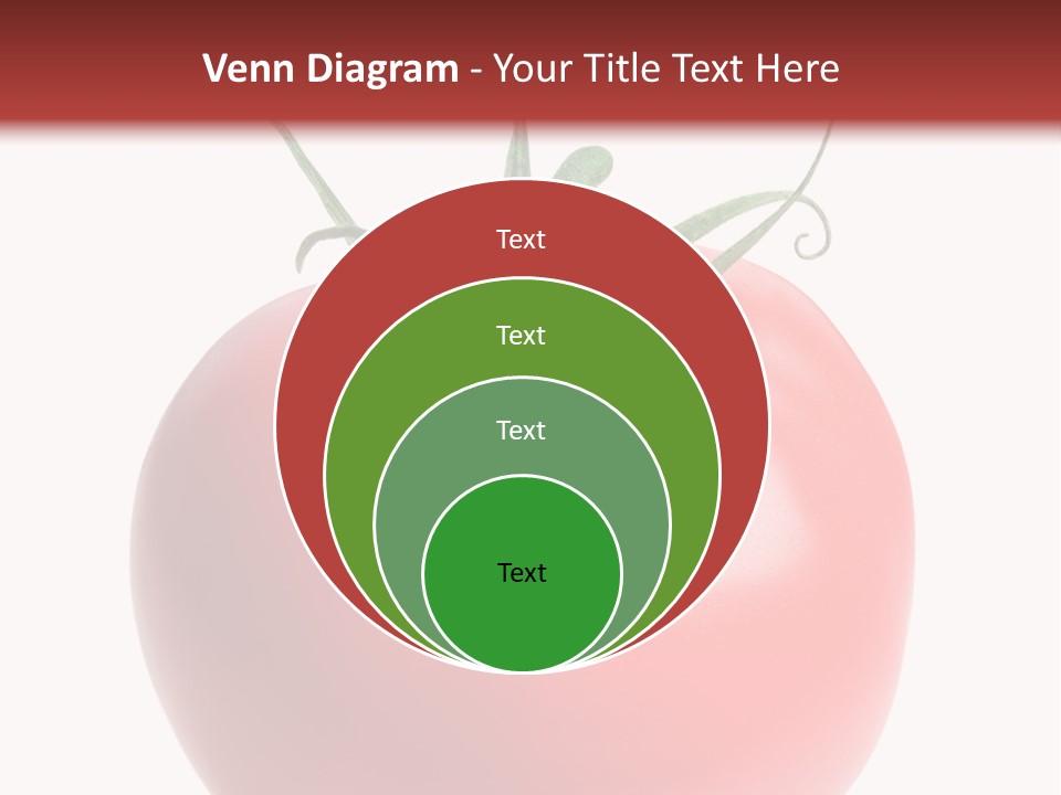 Ripe White Macro PowerPoint Template