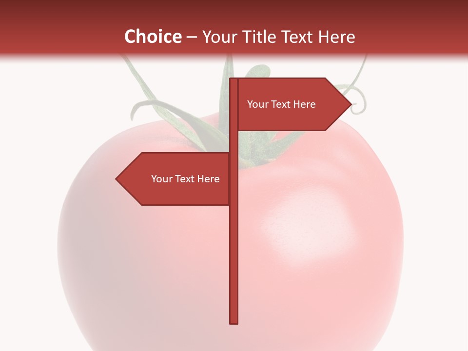 Ripe White Macro PowerPoint Template