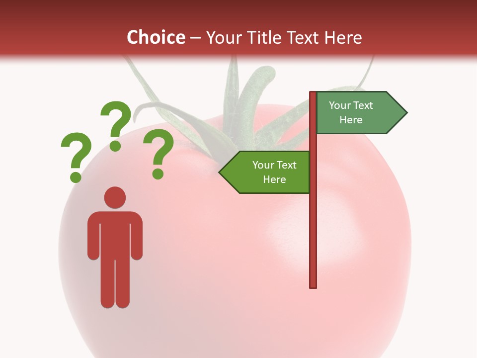 Ripe White Macro PowerPoint Template