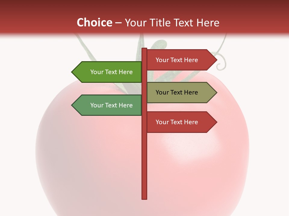 Ripe White Macro PowerPoint Template