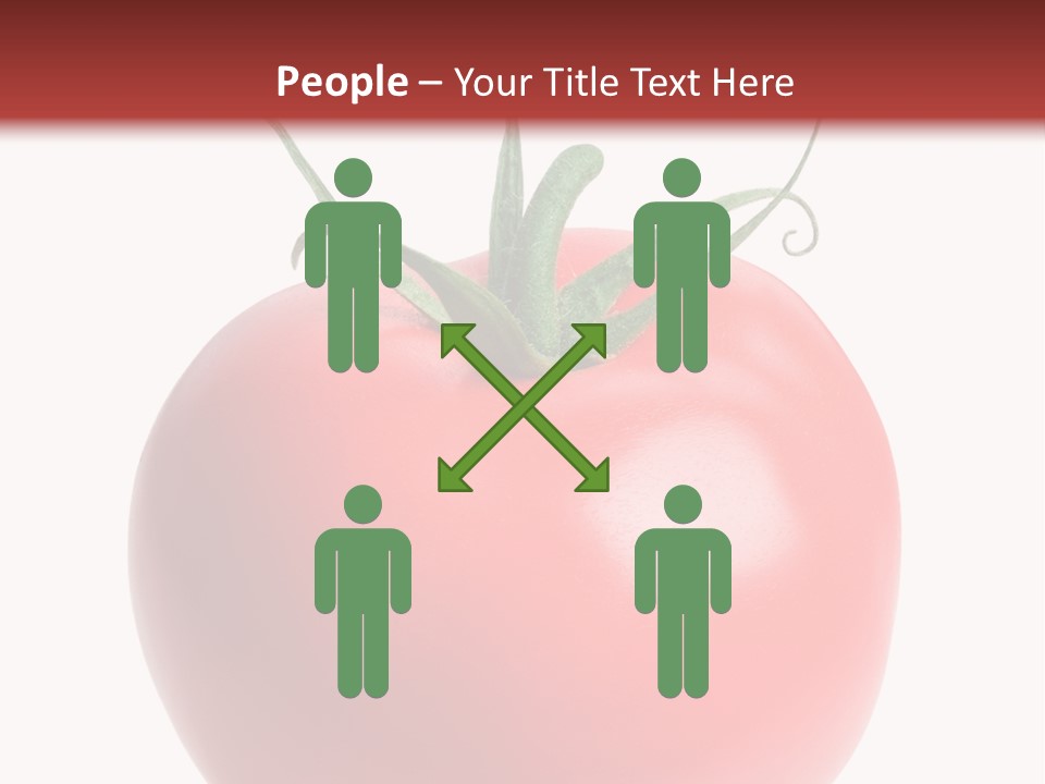 Ripe White Macro PowerPoint Template