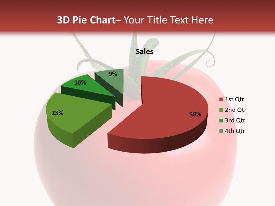 Ripe White Macro PowerPoint Template