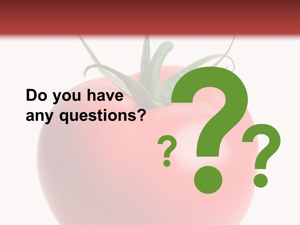 Ripe White Macro PowerPoint Template