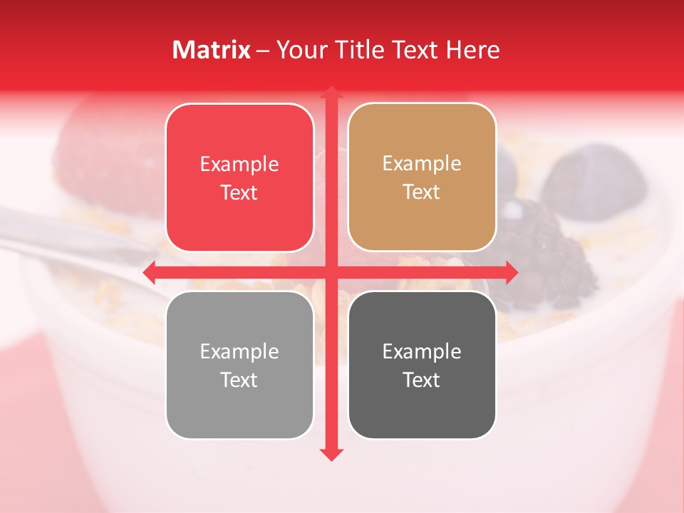 Fruit Grain Cereal PowerPoint Template