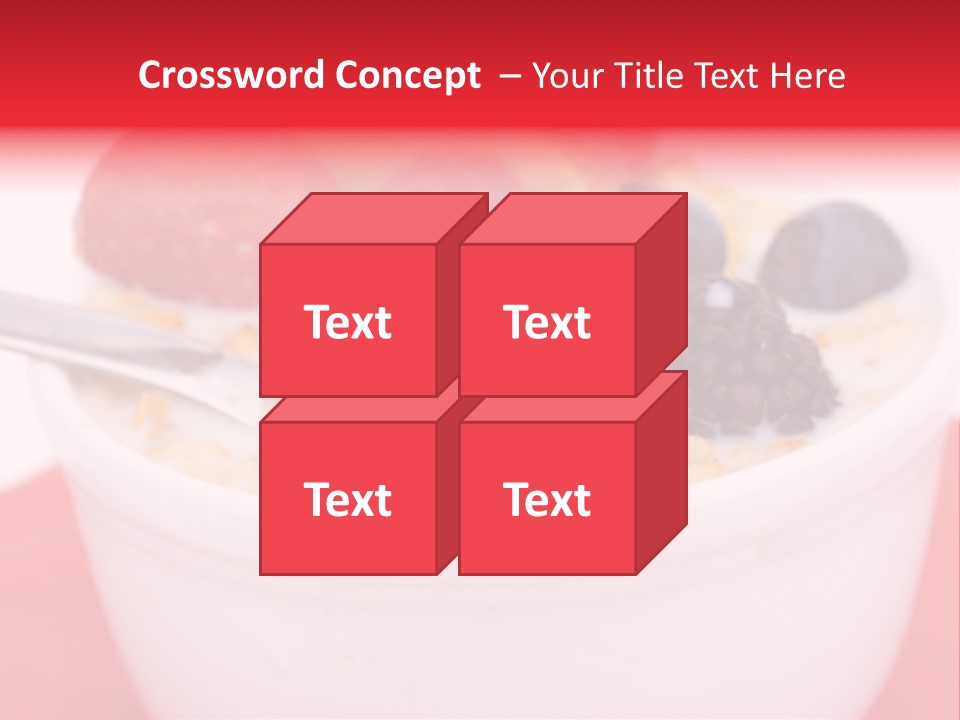 Fruit Grain Cereal PowerPoint Template