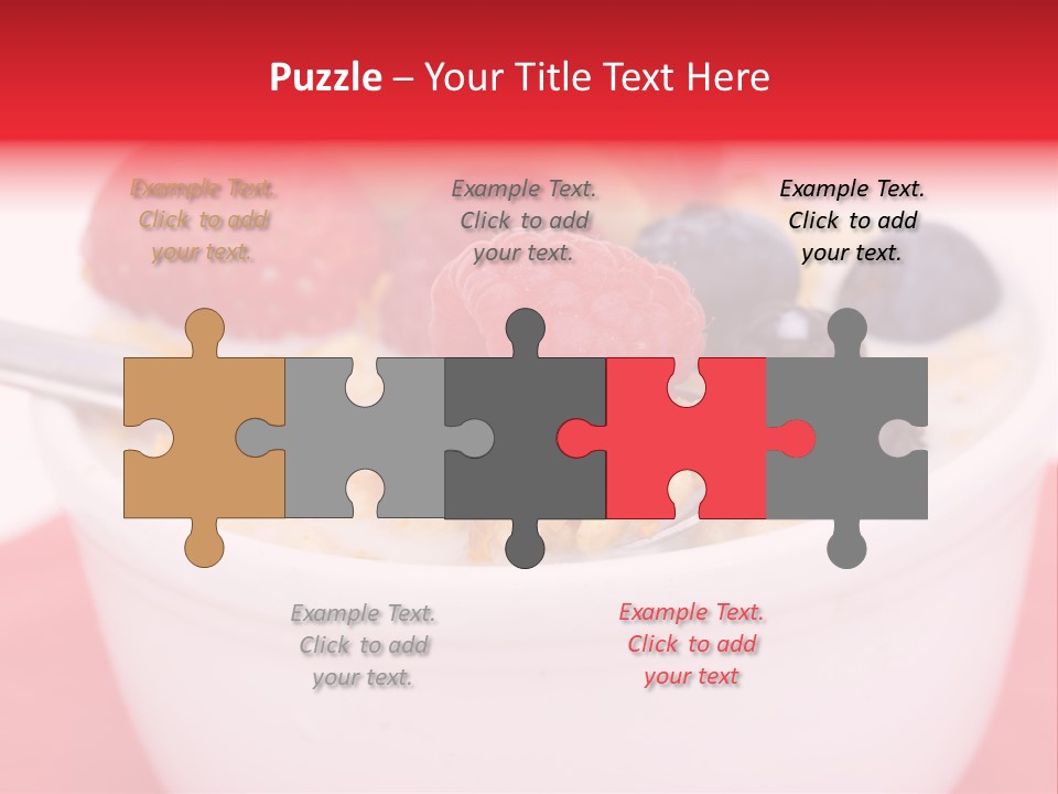 Fruit Grain Cereal PowerPoint Template