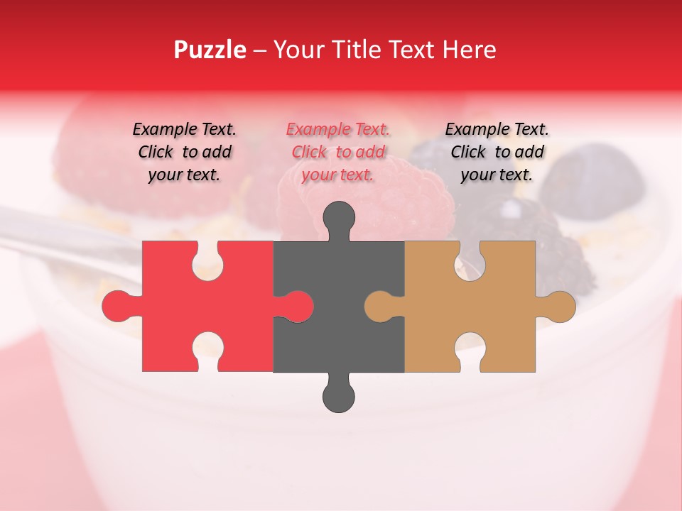 Fruit Grain Cereal PowerPoint Template