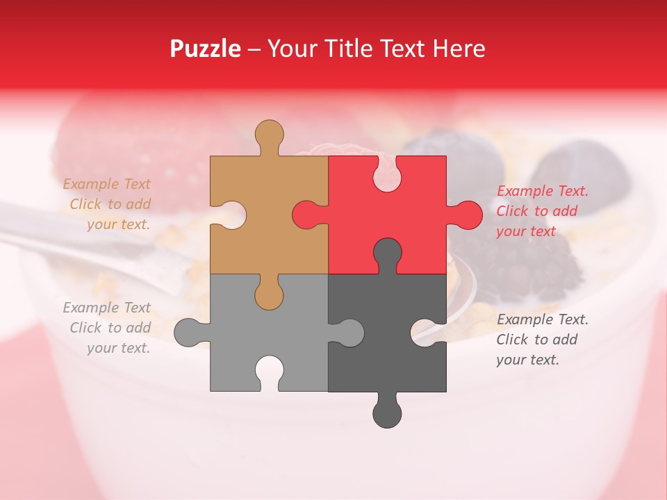 Fruit Grain Cereal PowerPoint Template