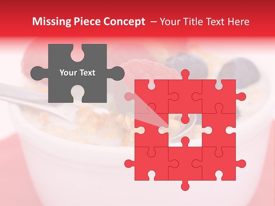 Fruit Grain Cereal PowerPoint Template