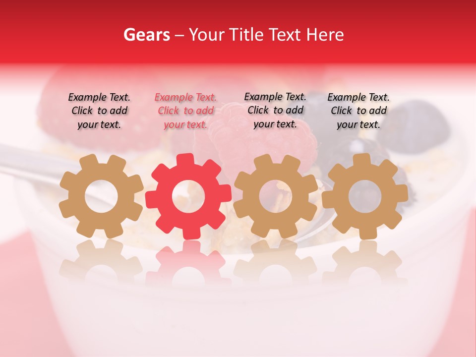 Fruit Grain Cereal PowerPoint Template