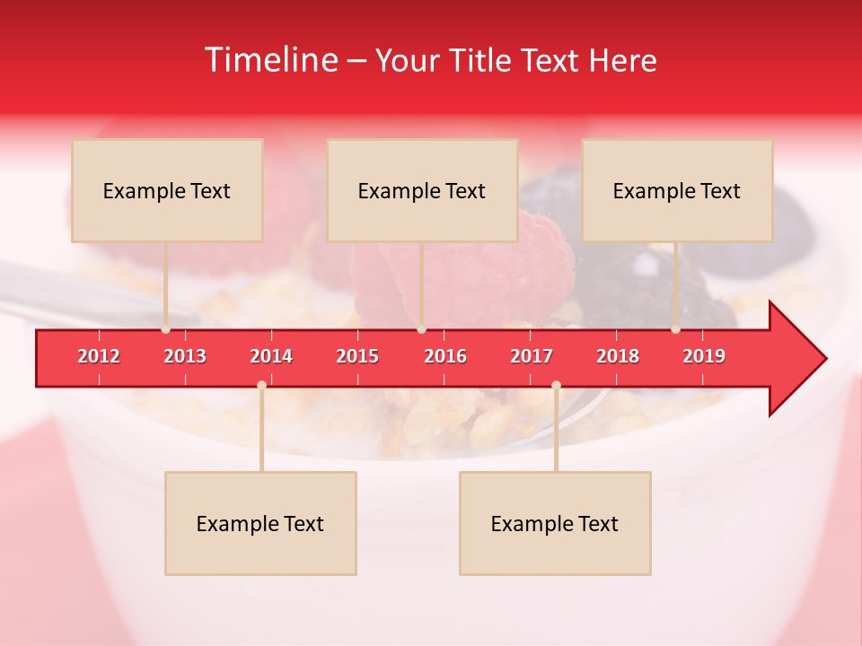 Fruit Grain Cereal PowerPoint Template