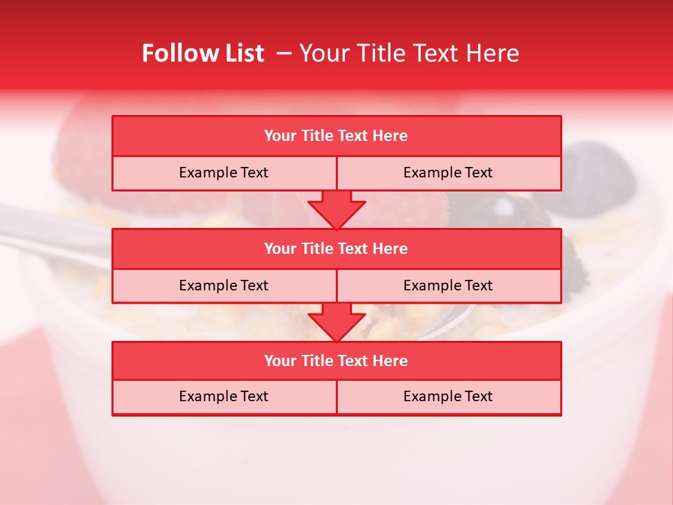 Fruit Grain Cereal PowerPoint Template