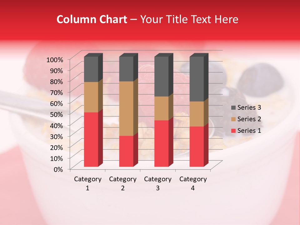 Fruit Grain Cereal PowerPoint Template