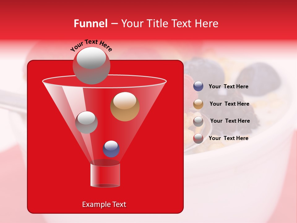 Fruit Grain Cereal PowerPoint Template