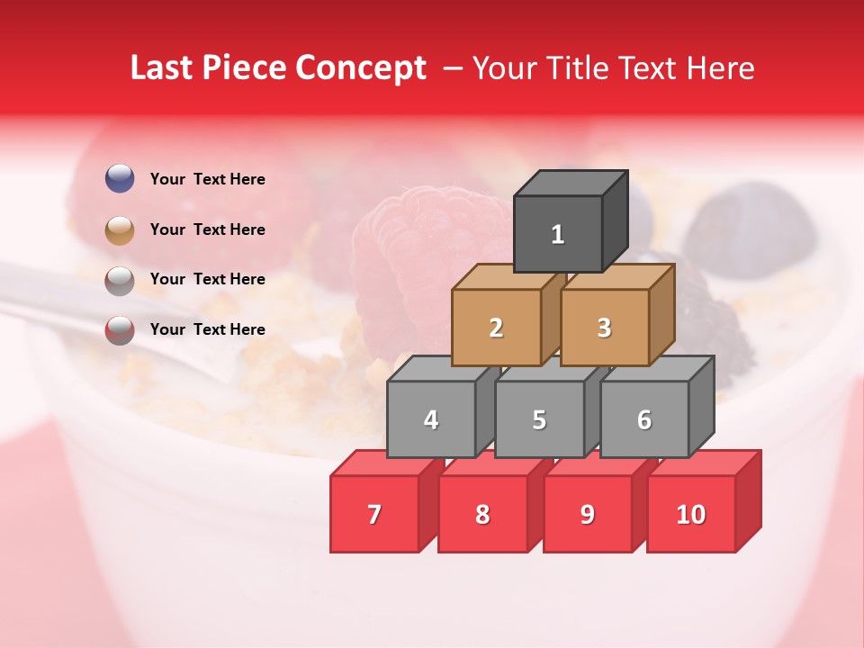 Fruit Grain Cereal PowerPoint Template