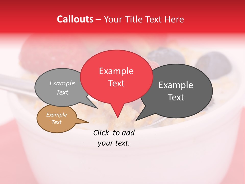 Fruit Grain Cereal PowerPoint Template