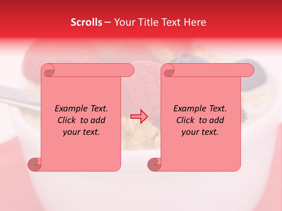Fruit Grain Cereal PowerPoint Template