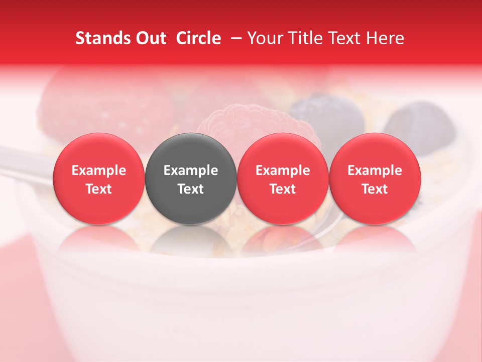 Fruit Grain Cereal PowerPoint Template