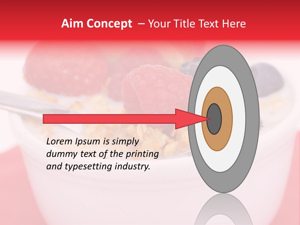 Fruit Grain Cereal PowerPoint Template