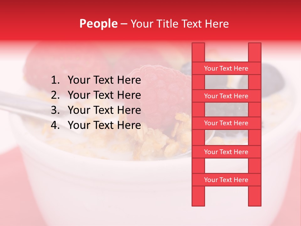 Fruit Grain Cereal PowerPoint Template