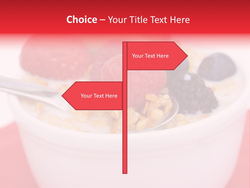Fruit Grain Cereal PowerPoint Template