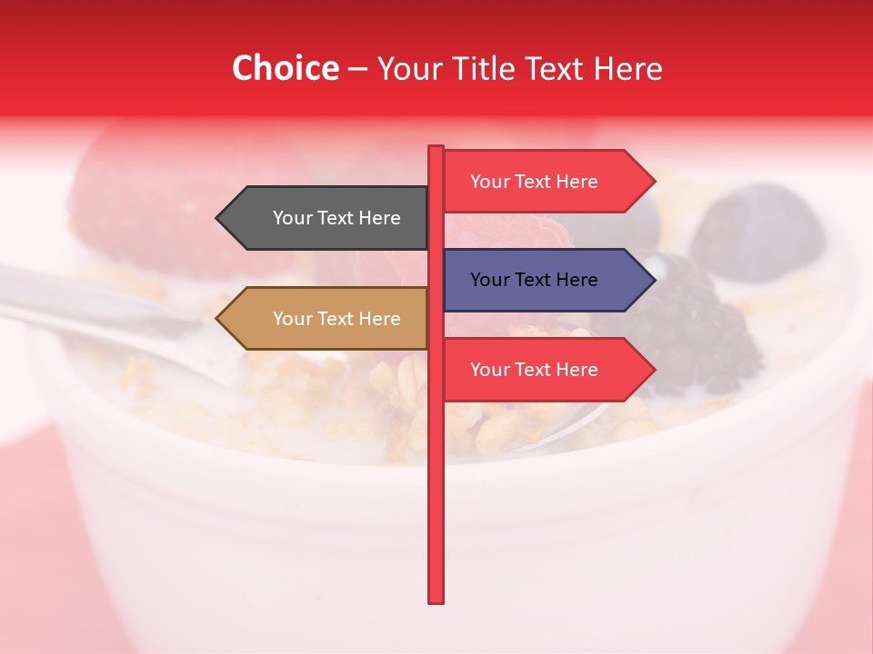 Fruit Grain Cereal PowerPoint Template