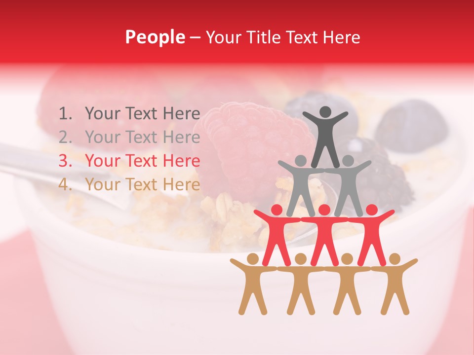 Fruit Grain Cereal PowerPoint Template