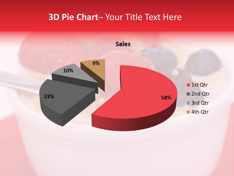 Fruit Grain Cereal PowerPoint Template