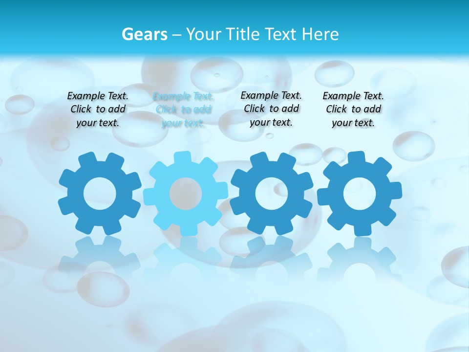 Painting Line Swimming PowerPoint Template