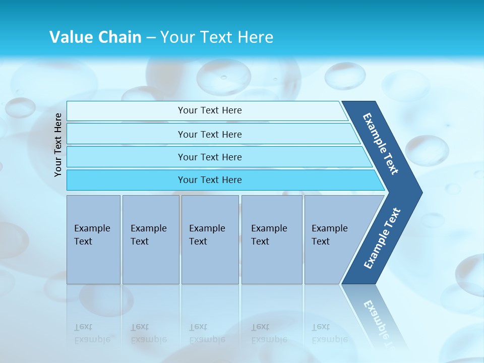 Painting Line Swimming PowerPoint Template