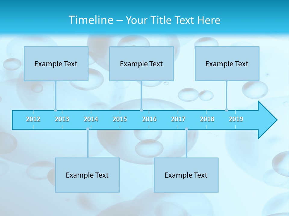 Painting Line Swimming PowerPoint Template