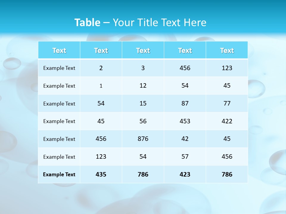 Painting Line Swimming PowerPoint Template