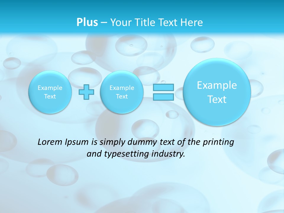 Painting Line Swimming PowerPoint Template