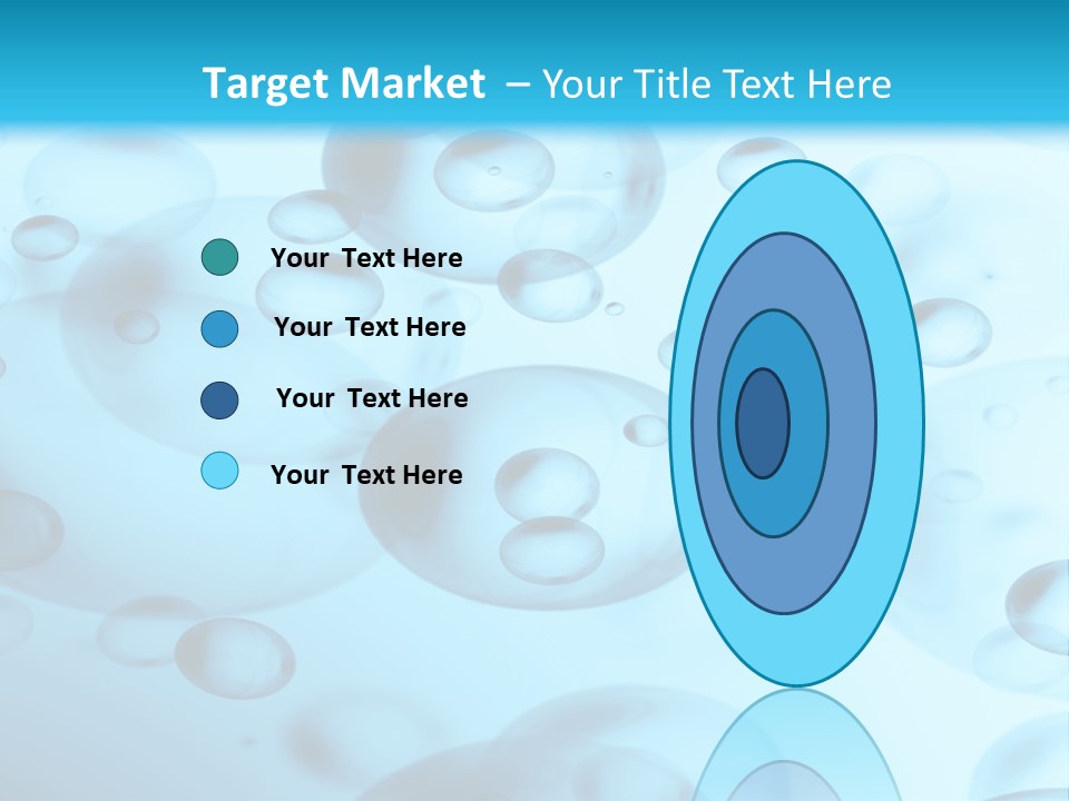 Painting Line Swimming PowerPoint Template