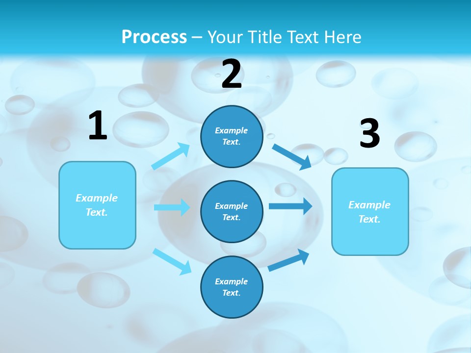 Painting Line Swimming PowerPoint Template