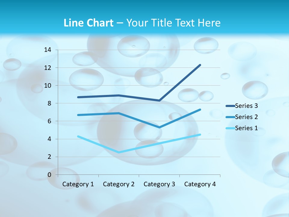 Painting Line Swimming PowerPoint Template