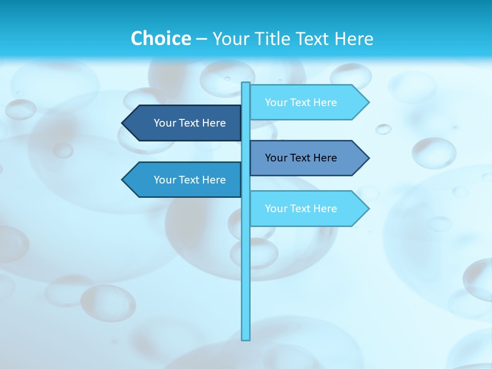 Painting Line Swimming PowerPoint Template