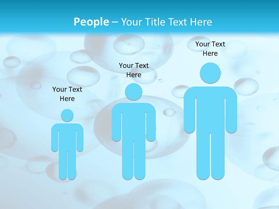 Painting Line Swimming PowerPoint Template