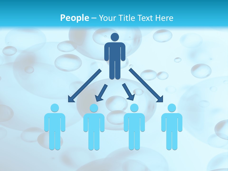 Painting Line Swimming PowerPoint Template