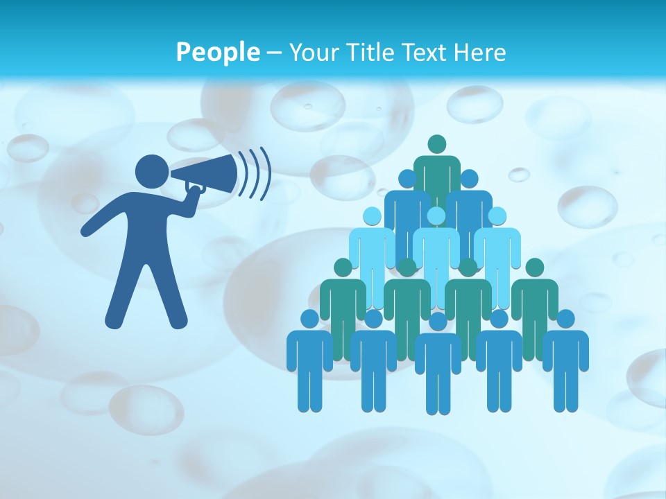 Painting Line Swimming PowerPoint Template