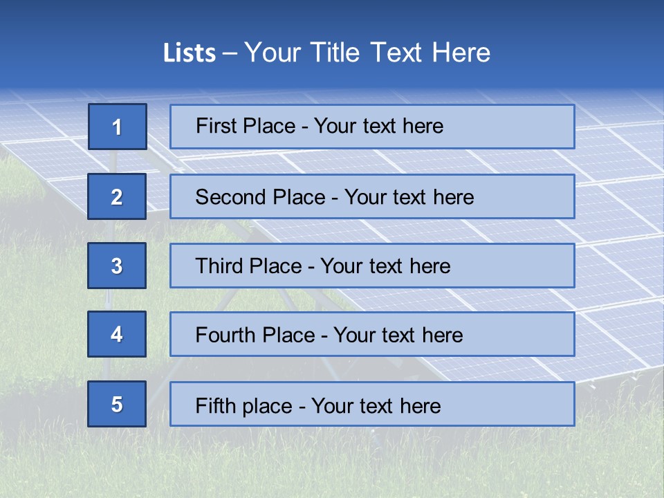 Meadow Generation Generator PowerPoint Template