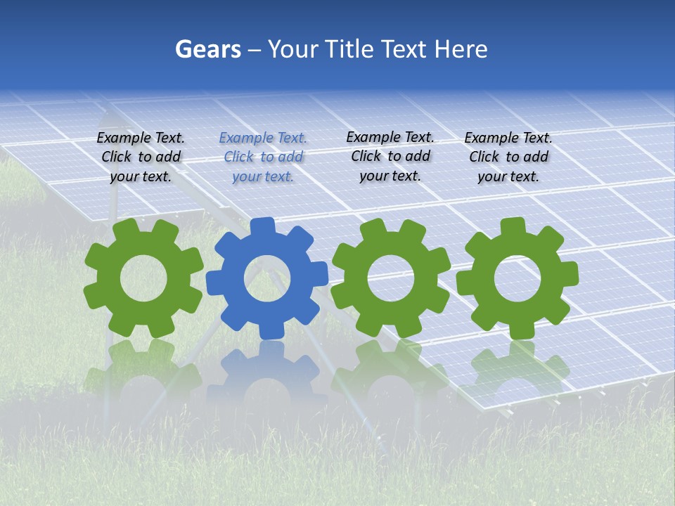 Meadow Generation Generator PowerPoint Template