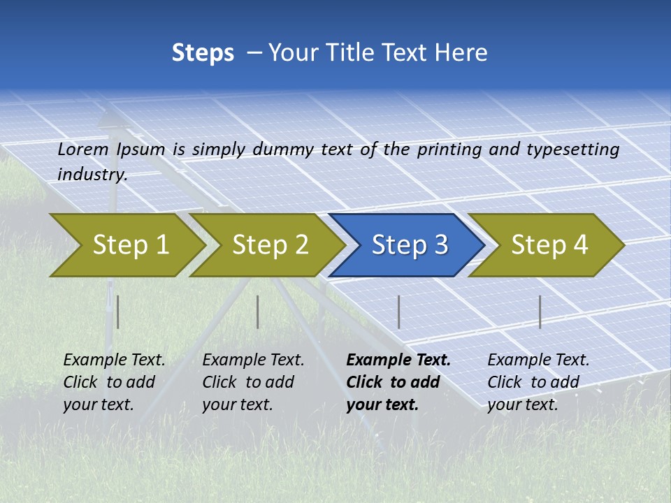 Meadow Generation Generator PowerPoint Template