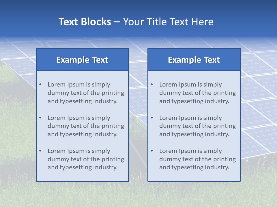 Meadow Generation Generator PowerPoint Template