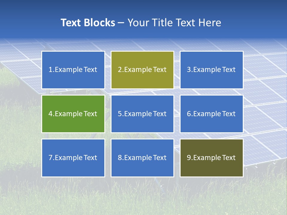Meadow Generation Generator PowerPoint Template