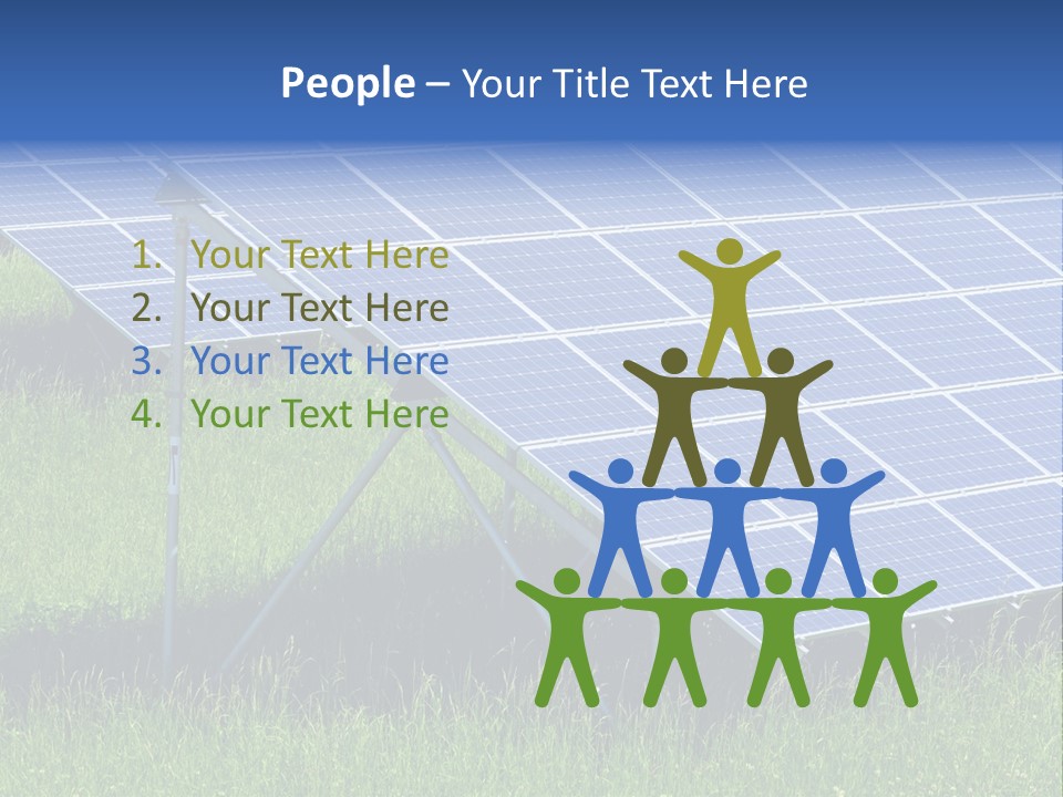 Meadow Generation Generator PowerPoint Template