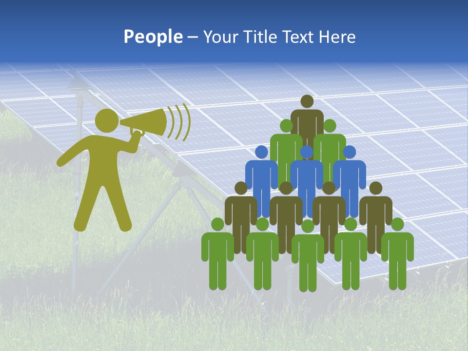 Meadow Generation Generator PowerPoint Template